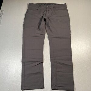 Projek Raw Pants Mens 38 Gray Classic Fit Stretch‎ Rayon Blend Casual Jeans